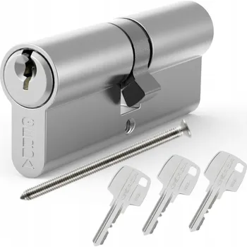 Vložka do dveří GERDA VLOŽKA DO ZÁMKU 40/50 NIKL WKE1