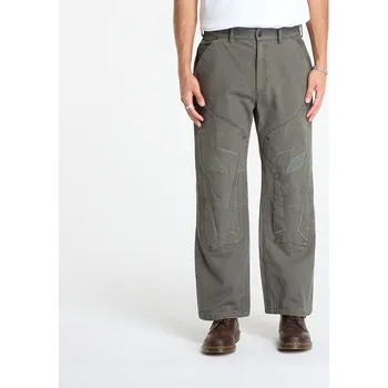 Pánská móda Kalhoty Umbro Shinguard Canvas Pants Dark Olive M
