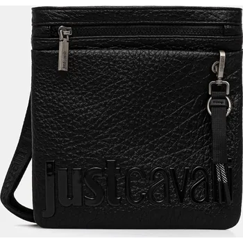 Kabelka Taštička Just Cavalli černá barva, 79QA4B23 ZSB28 79QA4B23.ZSB28 99X, vel. ONE SIZE