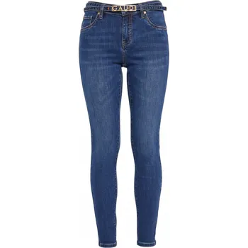 Dámské džíny GAUDI Giada Belt Blue džíny 31/L Tmavě modrá