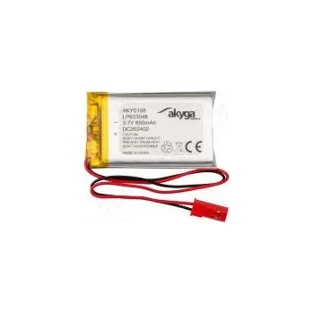 Článková baterie Baterie Li-Pol 3,7V 850mAh vodiče,konektor JST SYP-02T-1