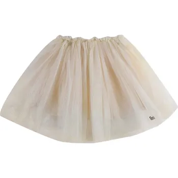 Dívčí sukně DONSJE AMSTERDAM Dívčí tylová sukně Pien "Off White Metallic" Donsje VELIKOST: 4-5 let