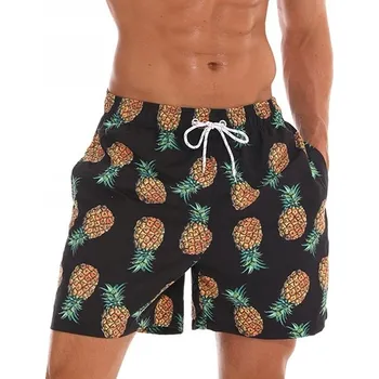 Pánské oblečení Pánské plavky šortky KRAŤASY ANANASY - 3XL