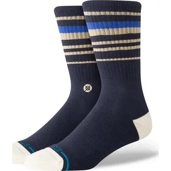Pánská móda STANCE ponožky - Eclipse Crew Nvy (NVY) velikost: L