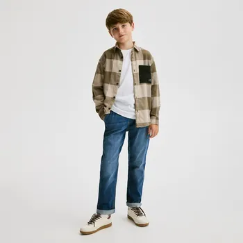 Chlapecké džíny Reserved - Elastické džíny carrot - modrá - 516CJ-55J - 516CJ-55J-158