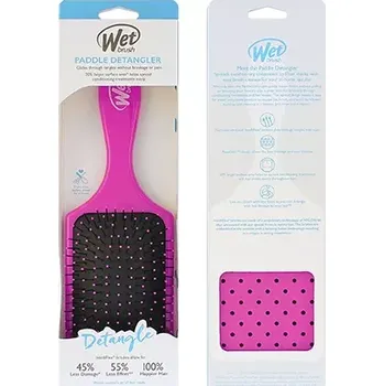 kartáč na vlasy Wet Brush Paddle Detangler Pink