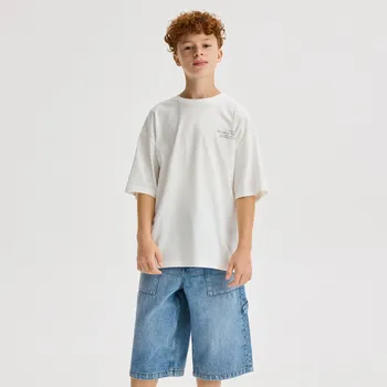 Dětská móda Reserved - Džínové šortky - modrá - 004FO-55J - 004FO-55J-140