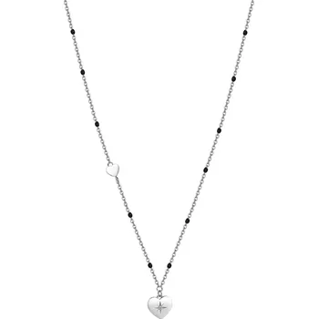 Náhrdelník Zdobený řetízek Brosway s přívěskem srdce (Náhrdelník Brosway Chant BAH35)