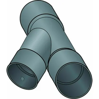 MIDAS Strabusil odbočka DN 100/100 - 45°