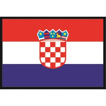 Člun Chorvatská vlajka Provedení: 20 x 30 cm