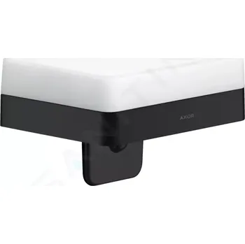 Dávkovač mýdla Axor Universal Dávkovač mýdla s držákem a poličkou, matná černá, 42819670