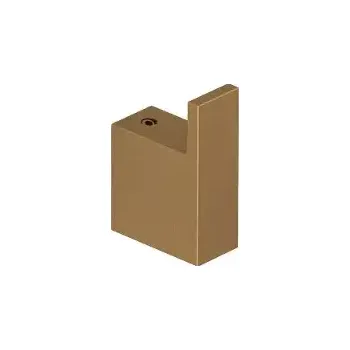 Držák na ručník Kludi Vela C Háček, kartáčovaný bronz, 31984N1