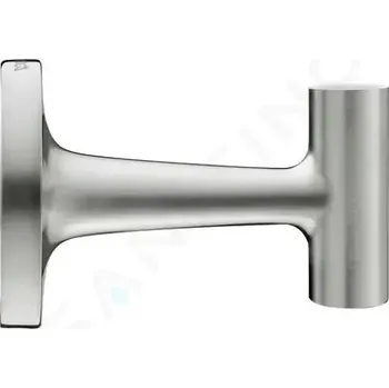Držák na ručník Duravit Starck T Háček, kartáčovaný nerez, 0099297000