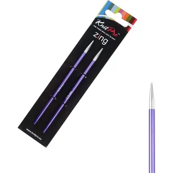 Jehlice KnitPro Zing vyměnné kruhové jehlice 9,5Cm 3,75 mm (Special IC Interchangeable Needles 3,75 mm)