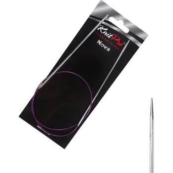 Jehlice KnitPro Nova kruhové kovové fixní jehlice 2,5mm 60cm (KnitPro Nova kruhové kovové jehlice 2,5mm 60cm)