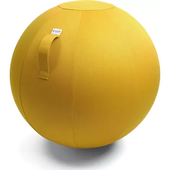 Obývací pokoj Sedací míč VLUV Bol Leiv 60-65 cm Mustard