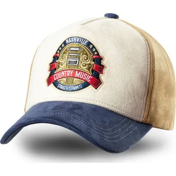 Kšiltovka Stars & Stripes Kšiltovka Nashville Stars & Stripes, beige/blue