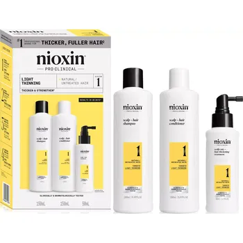 Kosmetická sada Nioxin System 1 Trial Kit 2x150+50 ml