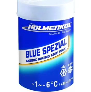 Lyžařský vosk Holmenkol Stoupací vosk MODRÝ SPEZIAL (45 g)