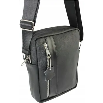 Kabelka Pánská kožená TAŠKA velká KABELKA PŘES RAMENO do práce A4