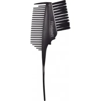 Příslušenství k barvení vlasů Framar Painting Brush with Comb Black