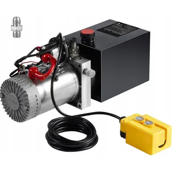 Čerpadlo SucceBuy Hydraulický agregát čerpadlo 1600W 12V pro zvedáky, vysokozdvižné vozíky atd.