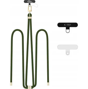 Pouzdro na mobilní telefon Šňůrka na telefon plast zelená