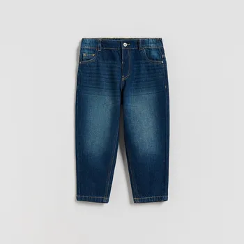 Reserved - Klasické džíny běžného střihu - tmavomodrá - 520CJ-59J - 520CJ-59J-80