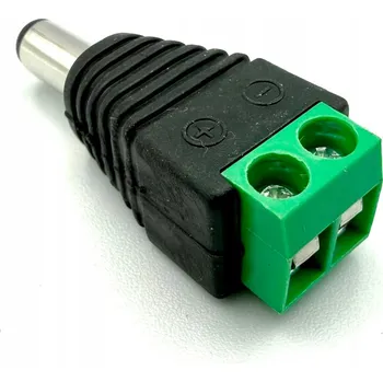 Elektrický konektor DC napájecí konektor samec DANKO DC konektor samec 2,1/5,5 mm