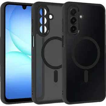 Pouzdro na mobilní telefon Zadní kryt Full Matte Mag Cover pro Samsung Galaxy A17 5G black