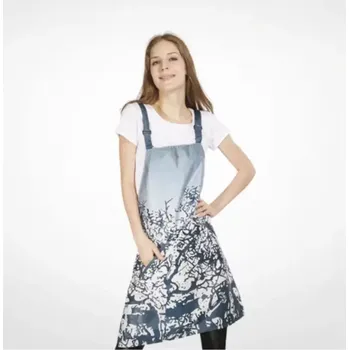 Příslušenství k barvení vlasů Bifull Apron Decorated Blue