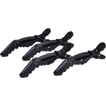 Framar Clips Gator Grips Black 4ks
