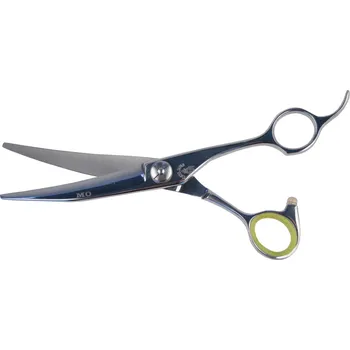 Kadeřnické nůžky MATSUZAKI 25 MO offset 6,5" - 3* zelený kroužek OUTLET