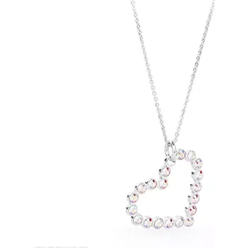 Náhrdelník Náhrdelník Sagapo srdce (Řetízek s přívěskem srdce s kamínky)