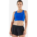 KIPRUN Dámský běžecký crop top 900 Light Méline Rollin XS MODRÁ