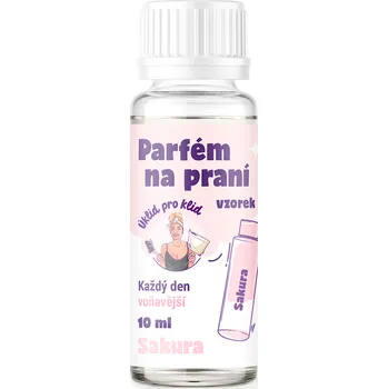 Prací prášek Úklid pro klid Parfém na praní Sakura Velikost: 10 ml