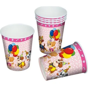 Papírové kelímky 250ml 6ks Paw patrol - tib | Cukrářské potřeby