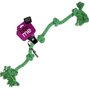 Hračka pro psa Ebi BITE ME Lano pro psy s 5 uzly k tahání XXXXXL 1,3m x14x12cm