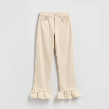 Dámské džíny Reserved - Džíny s volány - tělová - 581GE-02J - 581GE-02J-40