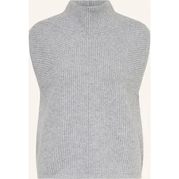 Dámská vesta Opus Dámská Pletená Vesta Pasilla, světle šedá, 34