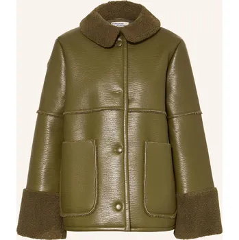 Dámský blejzr Baum Und Pferdgarten Dámská Kožená Bunda Birdie, zelená, 38