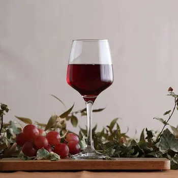 Sklenice Skleničky na bílé víno, skleničky na červené víno LAV Lal bezbarvé 295ml 6 ks