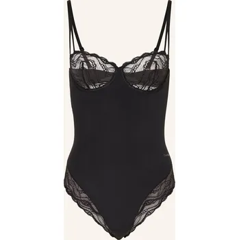 Dámské spodní prádlo Calvin Klein Dámské Body S Kosticemi Sensual Stretch Lace S...