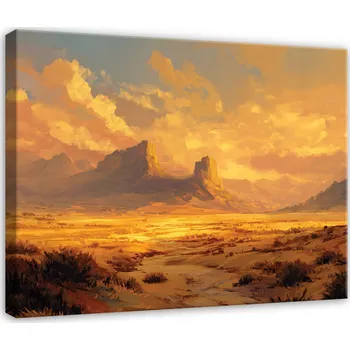 Obraz OBRAZ KRAJINA SKÁLY PŘÍRODA DO LOŽNICE OBÝVÁKU KUCHYNĚ NA PLÁTNĚ 100x70