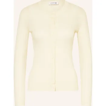 Dámský svetr Lacoste Dámský Pletený Kardigan, režná, 40