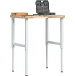 Pracovní stůl 80 x 60 x (73–99,5) cm masivní akácie obdélníkový Hnědá 3309712