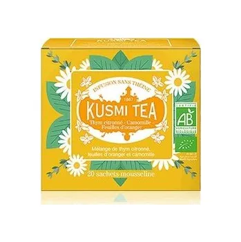 Čaj Kusmi Tea Tymián, pomerančové květy a heřmánek 20 sáčků, 24 g