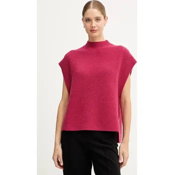 Dámská vesta Vesta s přídavkem vlny United Colors of Benetton 1244D10EF růžová 42X, vel. S