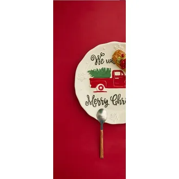 Sinsay - Vánoční servírovací mísa s motivem vozidla s vánočním stromkem - vícebarevná - 493GQ-MLC - 493GQ-MLC-ONE