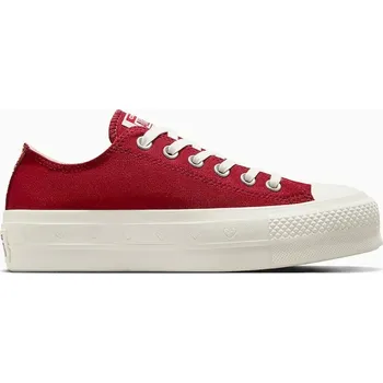 Dámské tenisky Tenisky Converse Chuck Taylor All Star Lift Valentine's Day A13653C červená 33X, EUR 41